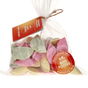 ПЕЛЬМЕНІ «МОЗАЇКА» рослинні, 400 грам, різнокольорові, ТІСТО З БАМБУКОВОЮ КЛІТКОВИНОЮ та КУРКУМОЮ